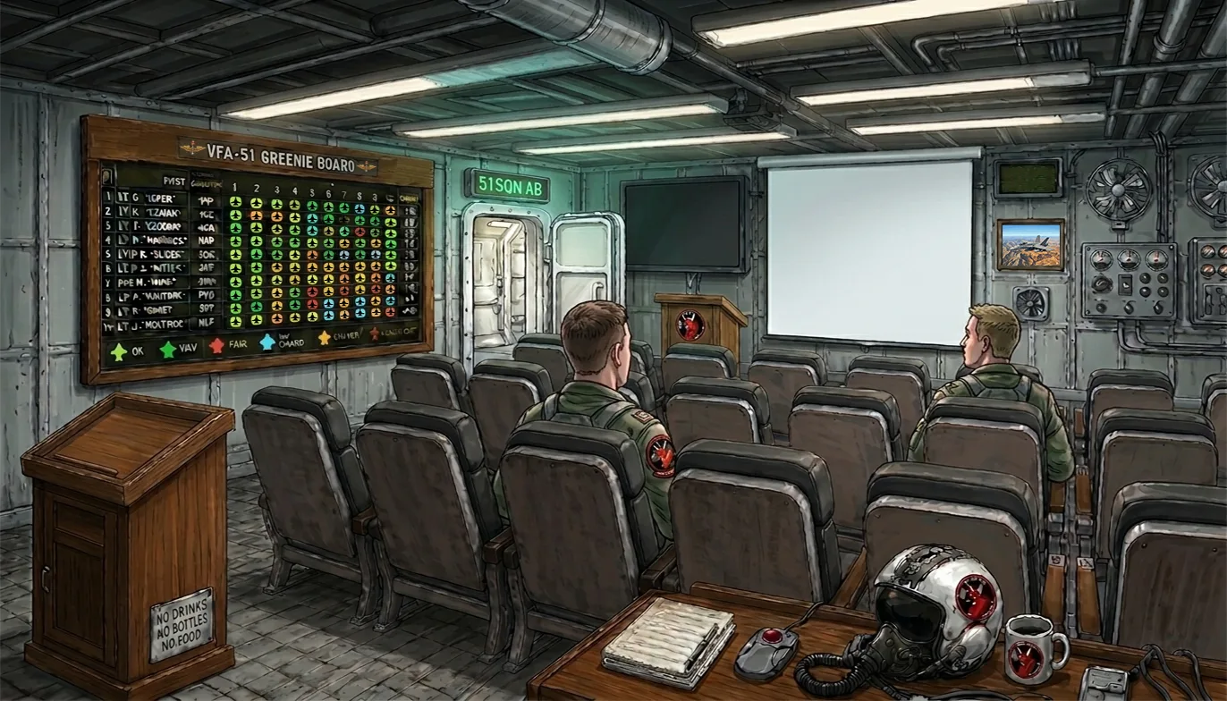 Ready room del CVN-51